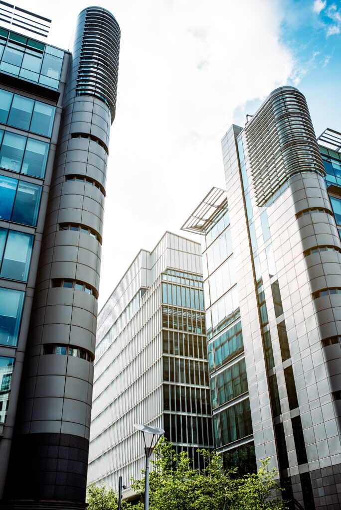 About MVD - Tall building in the center of the city